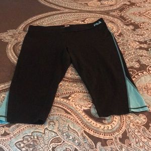 Fila Crop Workout Leggings 🏋️‍♀️💪🏼
